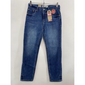 Levi’s 502 Jeans Regular Tapered Leg Stretch Kids Youth 16R 28x28